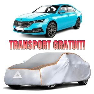 Prelata Antigrindina pentru auto Skoda Octavia IV (2020-), inclusiv hybrid - husa protectie antigrindina si intemperii meteo severe - anti-grindina vijelii furtuni pentru auto