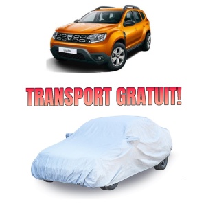 Prelata auto compatibila cu Dacia Duster 4X2 2017- husa exterioara pentru protectie auto - Img 1