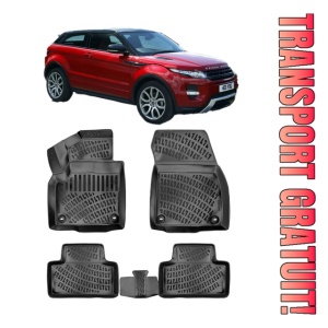 Range Rover Evoque (L538) 2011-2018 Set 4 covorase auto din cauciuc tip tavita premium line 3D