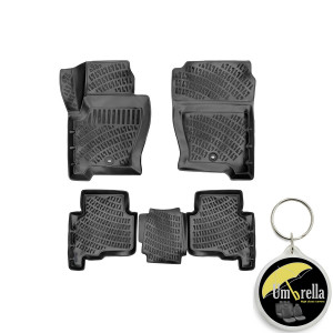 Range Rover Sport I (L320) 2005-2013 Set 4 covorase auto din cauciuc tip tavita premium line 3D accesorii pentru autoturismul tau - masina v243107