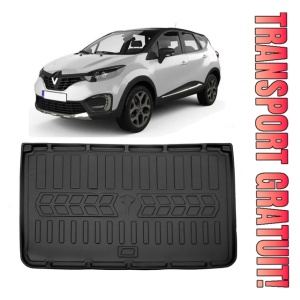 Renault Captur, Cu Podea Inalta (2013-2019) Tavita Portbagaj Umbrella Modern Line dedicata pentru Renault Captur Transport Gratuit