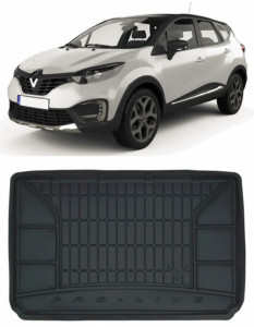 Renault Captur I Suv din 04.2013 - 12.2019, Tavita Pentru Portbagaj Lux Premium Dedicata, Portbagaj Superior *1 accesorii pentru autoturismul tau - masina v190048