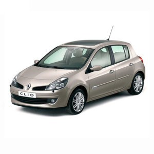 Renault Clio III Din 09.2005 - 09.2012, Hatchback , Set Covorase Auto Tip Tavita Premium 3D, din cauciuc accesorii pentru autoturismul tau - masina v166067