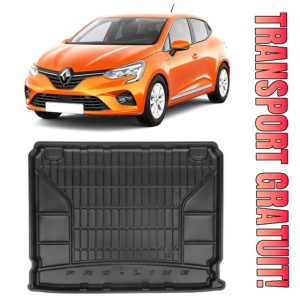 Renault Clio IV Combi din 03.2013 - Prezent, Tavita Pentru Portbagaj Lux Premium Dedicata, Portbagaj Inferior *2