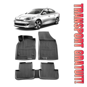 Renault Fluence (2009-2015) Set Covorase auto tip tavita din cauciuc Premium Umbrella