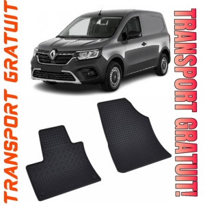 Renault Kangoo E-Tech fabricat din 2022 - Prezent, Van, 2 Locuri, set covorase auto dedicate, din cauciuc 100% Premium