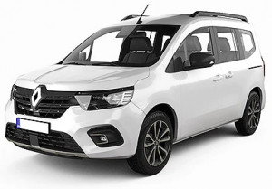 Renault Kangoo III fabricat din 06.2021 - Prezent, Van, 2 Locuri, set covorase auto dedicate, din cauciuc 100% Premium accesorii pentru autoturismul tau - masina v151014