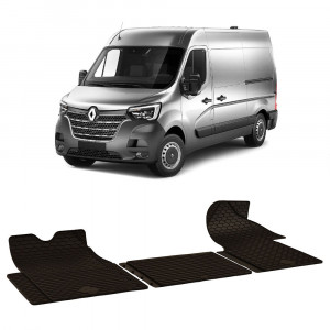 Renault Master (1998-2009) Set 3 covorase auto cauciuc Urban Line accesorii pentru autoturismul tau - masina v240604