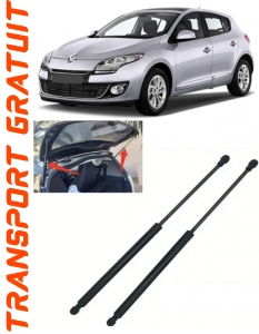 Renault Megan III Set 2 amortizoare pentru portbagaj / haion Krosno compatibil cu Renault Megan III Hatchback fabricat intre 2008-2016 accesorii pentru autoturismul tau - masina v90649