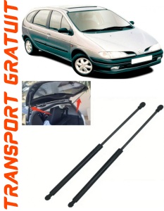 Renault Megane I Set 2 amortizoare pentru portbagaj / haion Krosno compatibil cu Renault Megane I fabricat intre 1996-2003 accesorii pentru autoturismul tau - masina v90879