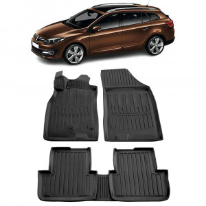 Renault Megane III (Combi) (2008-2015) Set covorase auto cauciuc G.Modern Line 3D accesorii pentru autoturismul tau - masina v243802