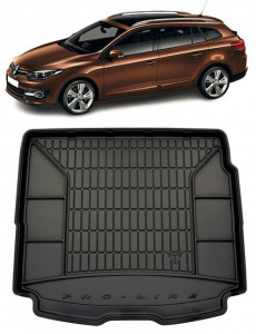 Renault Megane III Combi din 06.2009 - 08.2016, Tavita Pentru Portbagaj Lux Premium Dedicata, Cu Paravane *3 accesorii pentru autoturismul tau - masina v196867