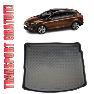 Renault Megane III Combi din 06.2009 - 08.2016, Tavita Pentru Portbagaj Lux Premium Dedicata, Cu Paravane *2