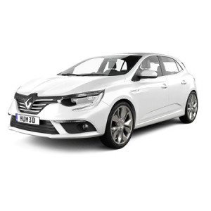 Renault Megane III, Coupe, Din 11.2008 - 12.2015 , Set Covorase Auto Tip Tavita Premium 3D, din cauciuc accesorii pentru autoturismul tau - masina v174705
