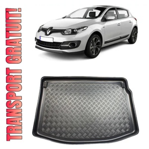 Renault Megane III Hatchback din 11.2008 - 12.2015 *2, Tavita Pentru Portbagaj Lux Premium Dedicata,