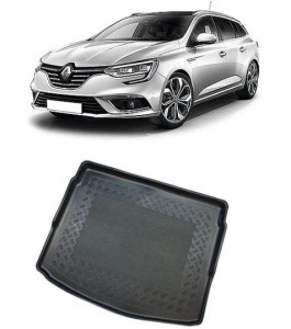 Renault Megane IV Combi din 09.2016 - Prezent, Tavita Pentru Portbagaj Lux Premium Dedicata, Portbagaj Superior *2 accesorii pentru autoturismul tau - masina v194691