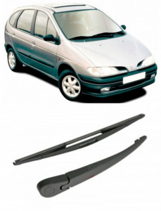 Renault Megane Scenic Brat stergator pentru luneta spate cu lamela 420 mm, compatibil cu Renault Megane Scenic Hatchback fabricat intre 1996-1999, calitate extra accesorii pentru autoturismul tau - masina v92533