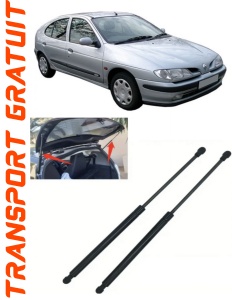 Renault Megane Set 2 amortizoare pentru portbagaj / haion Krosno compatibil cu Renault Megane Hatchback fabricat intre 1998-1999 accesorii pentru autoturismul tau - masina v87874