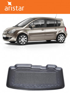 Renault Modus Hatchback din 01.2004 - 12.2007, Tavita Pentru Portbagaj Lux Premium Dedicata, Bancheta Culisanta *1 accesorii pentru autoturismul tau - masina v196892