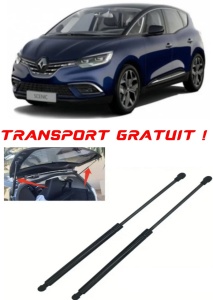 RENAULT SCENIC IV (J9_) - Set 2 amortizoare pentru portbagaj / haion compatibil cu RENAULT SCENIC IV (J9_) fabricat 2016 – 2022 accesorii pentru autoturismul tau - masina v27350