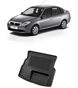 Renault Symbol I Sedan din 2001 - 2006, Tavita Pentru Portbagaj Lux Premium Dedicata, Cu Cavitate In Portbagaj *1 accesorii pentru autoturismul tau - masina v193875
