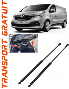 Renault Trafic III Set 2 amortizoare pentru portbagaj / haion Krosno compatibil cu Renault Trafic III Bus fabricat intre 2014 accesorii pentru autoturismul tau - masina v90086