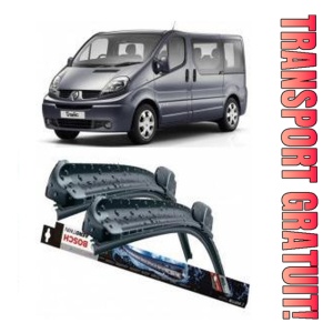 Renault Trafic Set 2 stergatoare parbriz Bosch Bosch Aerotwin compatibile cu Renault Trafic 2014 (65 cm / 47.5 cm)