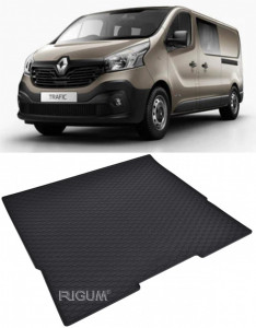 Renault Trafic Tavita pentru portbagaj din cauciuc, compatibila Renault Trafic III fabricatie 09.2014 - prezent, caroserie van, ampatament L2, 8-9 locuri accesorii pentru autoturismul tau - masina v111753