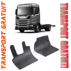 Scania R fabricat din 2004 - Prezent, Truck, set covorase auto dedicate, din cauciuc 100% Premium