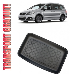 Seat Alhambra II Van din 09.2010 - Prezent, Tavita Pentru Portbagaj Lux Premium Dedicata, 7 Locuri Rand 3 Ridicat *2