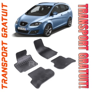 Seat Altea Xl Freetrack, Van, fabricat din 07.2006 - 08.2015, set covorase auto dedicate, din cauciuc 100% Premium