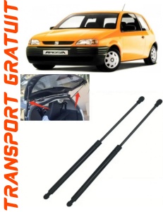Seat Arosa Set 2 amortizoare pentru portbagaj / haion Krosno compatibil cu Seat Arosa Hatchback fabricat intre 1997-2004 accesorii pentru autoturismul tau - masina v87924