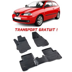Seat Ibiza III 2002-2008 Set 5 covorase auto din cauciuc tip tavita premium line 3D - Transport Gratuit! accesorii pentru autoturismul tau - masina v48353
