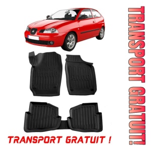 Seat Ibiza III (6L) (2002-2008) Set covorase auto cauciuc G.Modern Line 3D transport gratuit