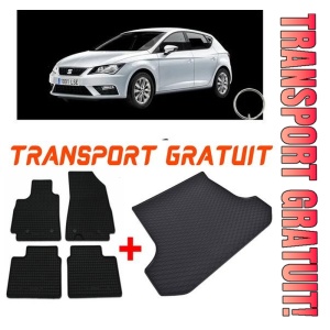 Seat Leon 5F din 11.2012 - 02.2020 Combi *1 , Set Covorase + tavita portbagaj auto