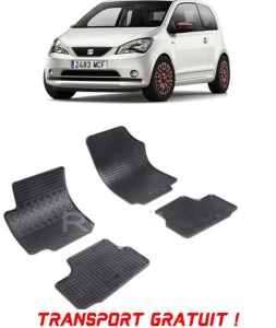 Seat MII, Hatchback, fabricat din 12.2011 - 2019, set covorase auto dedicate, din cauciuc 100% Premium - Transport Gratuit accesorii pentru autoturismul tau - masina v37974
