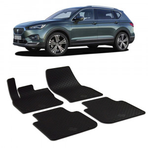 Seat Tarraco (2018-2025) Set 4 covorase auto cauciuc Urban Line
