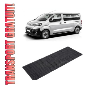 Set 1 covorase Opel Zafira Life 3. Řada 2020-prezent, din cauciuc 100%, compatibile cu autoturismul OPEL Zafira