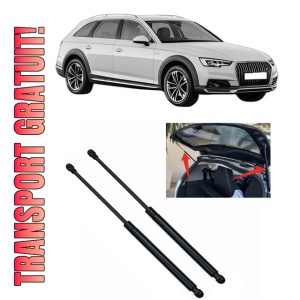 Set 2 amortizoare portbagaj haion AUDI A4 Allroad B9 (8WH, 8WJ) din 2016-2020, 2 bucati, KROSNO, 4 stickere auto AUDI