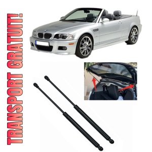 Set 2 amortizoare portbagaj haion BMW Seria 3 Compact (E46) din 2001-2005, 2 bucati, KROSNO, 4 stickere auto BMW Seria