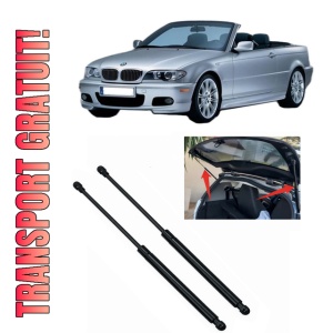 Set 2 amortizoare portbagaj haion BMW Seria 3 Convertible (E93) din 2006-2013, 2 bucati, KROSNO, 4 stickere auto BMW Seria