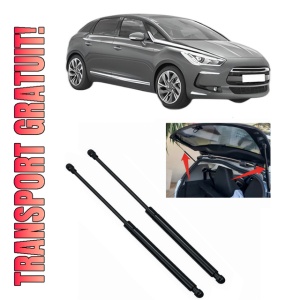 Set 2 amortizoare portbagaj haion CITROEN DS5 din 2011-2015, 2 bucati, KROSNO, 4 stickere auto CITROEN