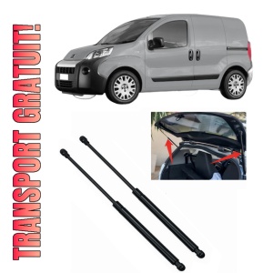 Set 2 amortizoare portbagaj haion FIAT FIORINO Box Body/MPV (225_) din 2007-2015, 2 bucati, KROSNO, 4 stickere auto FIAT