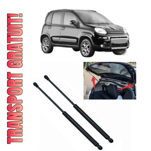 Set 2 amortizoare portbagaj haion FIAT PANDA VAN (312_, 519_) din 2012-2015, 2 bucati, KROSNO, 4 stickere auto FIAT