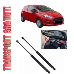 Set 2 amortizoare portbagaj haion FORD FIESTA VII Van din 2018-2020, 2 bucati, KROSNO, 4 stickere auto FORD
