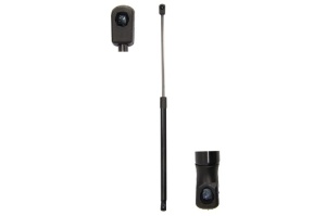 Set 2 amortizoare portbagaj haion FORD FOCUS II Turnier (DA_, FFS, DS) din 2004-2012, 2 bucati, MAGNUM TECHNOLOGY, 4 stickere auto FORD v6836