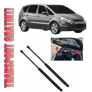 Set 2 amortizoare portbagaj haion FORD S-MAX VAN (WA6) din 2007-2014, 2 bucati, KROSNO, 4 stickere auto FORD