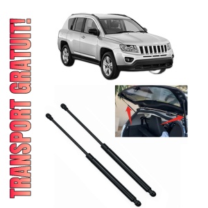 Set 2 amortizoare portbagaj haion JEEP COMPASS (MK49) din 2006-2011, 2 bucati, KROSNO, 4 stickere auto JEEP