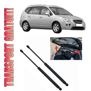 Set 2 amortizoare portbagaj haion KIA CARENS III MPV (UN) din 2006-2013, 2 bucati, KROSNO, 4 stickere auto KIA