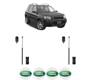 Set 2 amortizoare portbagaj haion LAND ROVER FREELANDER 2 (L359) din 2006-2014, 2 bucati, MAGNUM TECHNOLOGY, 4 stickere auto LAND ROVER v3727